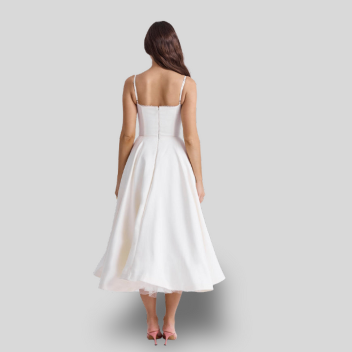 Cindy | Tulle Midi Dress