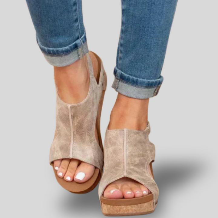 Madeline | Stylish Wedge Sandals