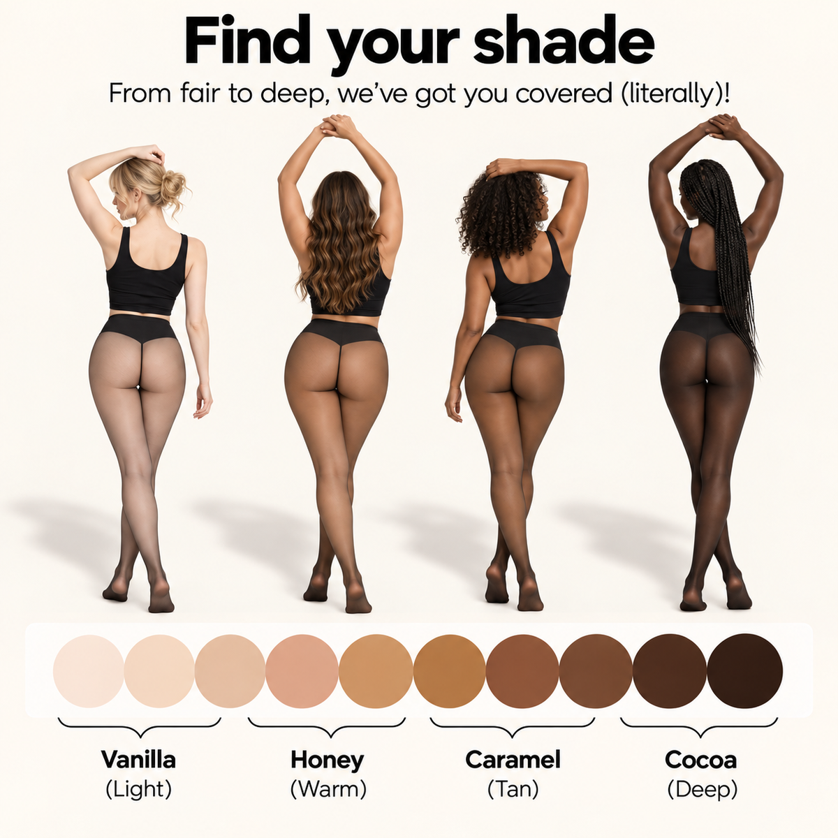 Sheer Illusion Fleece-Lined Tights