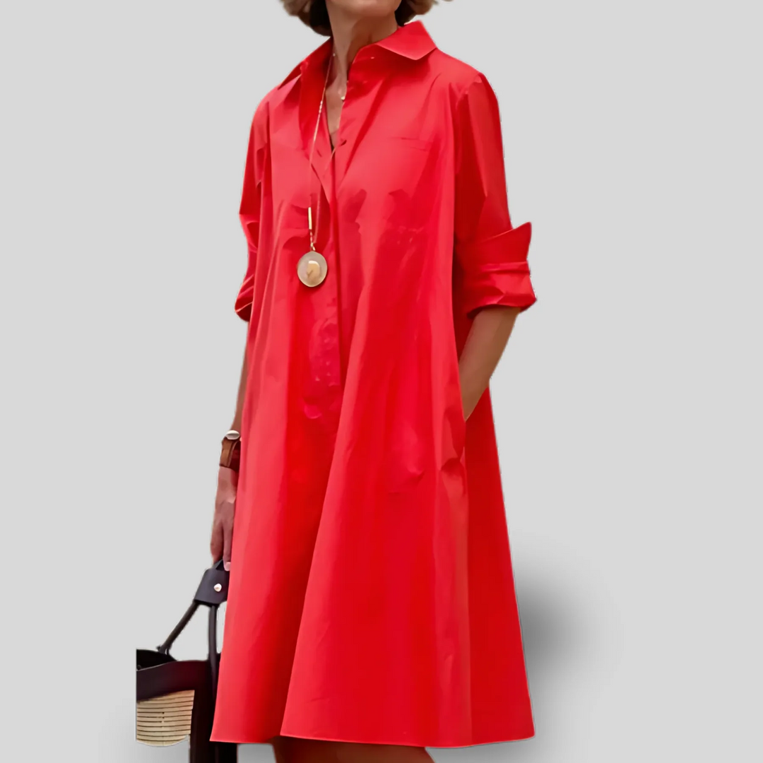 Malen | Minimal Shirt Dress