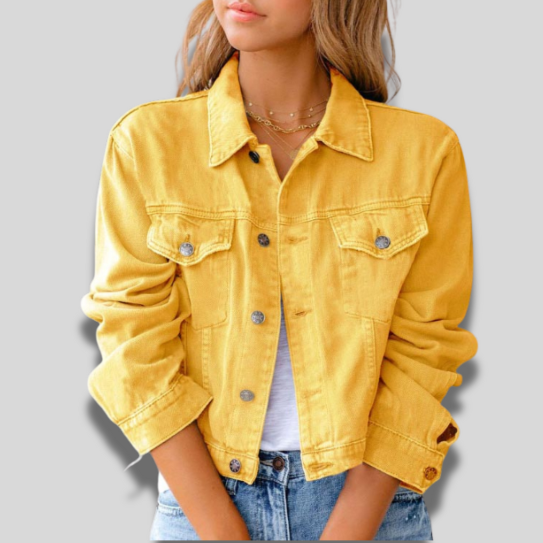Elise | Leroy Petals Denim Jacket