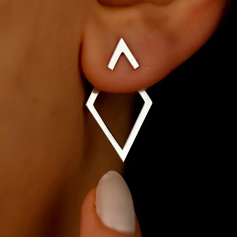Anglo | Triangle Stud Earrings