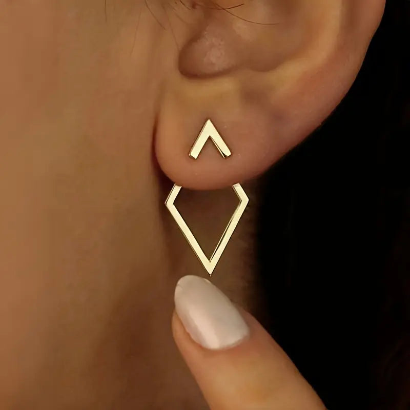 Anglo | Triangle Stud Earrings